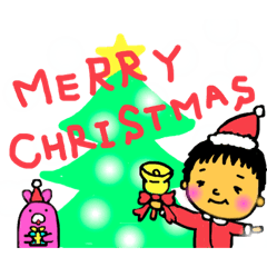 [LINEスタンプ] さくとウサ時々親父+母のクリスマスと正月