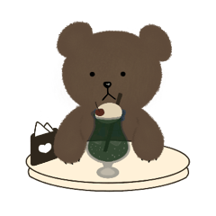 [LINEスタンプ] bear  3