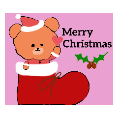 [LINEスタンプ] ポム太のクリスマスタンプ