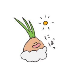 [LINEスタンプ] タマネギのねぎ太くん。