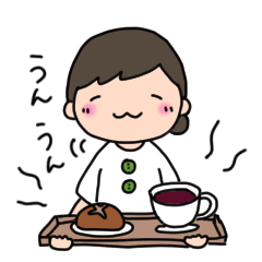 [LINEスタンプ] 喫茶店のママスタンプ