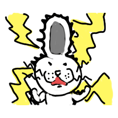 [LINEスタンプ] ひとみみうさぎ 2