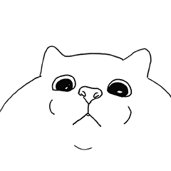 [LINEスタンプ] ねこの写真ヘタクソ選手権 2