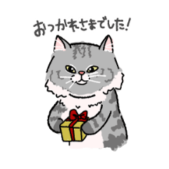 [LINEスタンプ] りんたろうと箱と猫たち