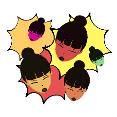 [LINEスタンプ] 鼻じゅるの状態を伝えるためのスタンプ