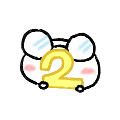 [LINEスタンプ] めがねもち2