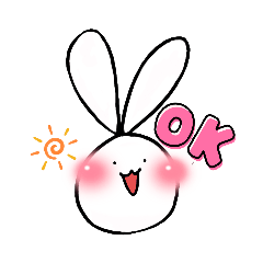 [LINEスタンプ] 日常で使えるうさーのスタンプ➀₍ᐢ.  ̫.ᐢ₎