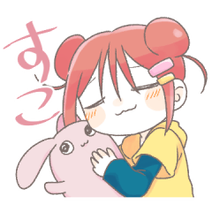 [LINEスタンプ] オタク風味な女の子STAMP