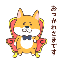 [LINEスタンプ] 紳士犬おさむ氏