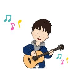 [LINEスタンプ] アバタースタンプ 男の子ver.