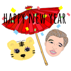 [LINEスタンプ] happy art★ビアおじ編②