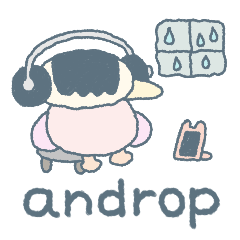 [LINEスタンプ] andropのこころがととのうスタンプ