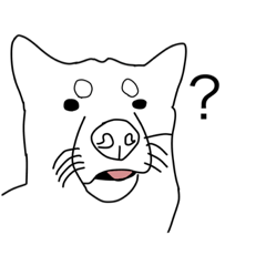 [LINEスタンプ] うちのうた（柴犬）