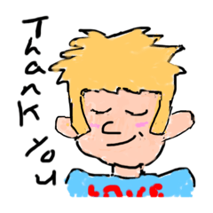 [LINEスタンプ] Lovely Boy❤️DX