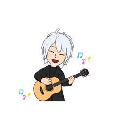 [LINEスタンプ] 白髪の挨拶