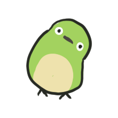 [LINEスタンプ] ふっくらメジロ