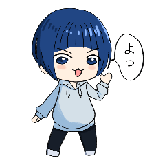 [LINEスタンプ] ちびキャラちゃんたちのスタンプ