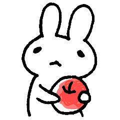 [LINEスタンプ] アンニュイうさぎのゆるやかスタンプ