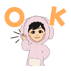 [LINEスタンプ] 着ぐるみのJK2