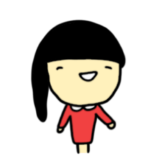 [LINEスタンプ] 指人形ねねちゃん（薬指）