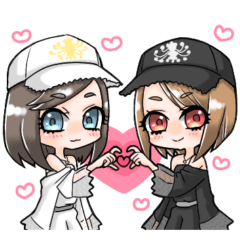 [LINEスタンプ] さくら♡きるあ