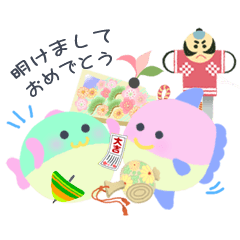 [LINEスタンプ] ふぐちゃん 冬