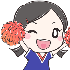 [LINEスタンプ] 敬語多め・元気で可愛い女の子