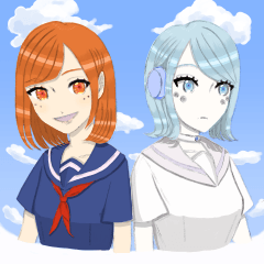 [LINEスタンプ] アイ子とAI子