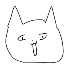 [LINEスタンプ] ドヤねこ スタンプ 感情で色が変わるねこ