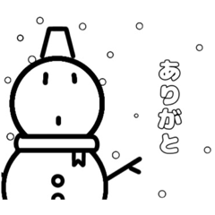 [LINEスタンプ] やる気のない、可愛いスタンプ(冬ver.)