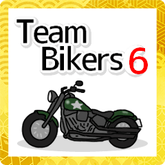[LINEスタンプ] Team Bikers 6の画像（メイン）
