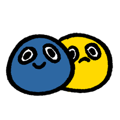 [LINEスタンプ] 弾むボール マットブラザーズ