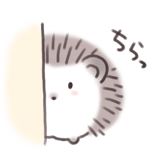 [LINEスタンプ] チクッとゆるっとハリネズミすたんぷ