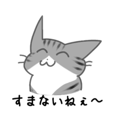 [LINEスタンプ] いつか見た猫