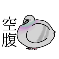 [LINEスタンプ] ちょっとデブだけど元気なドバト