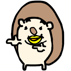 [LINEスタンプ] ハリネズミのぽっくん