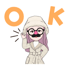 [LINEスタンプ] Lucky Happy Sticker Winter