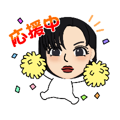 [LINEスタンプ] 可愛い女の子の日常挨拶