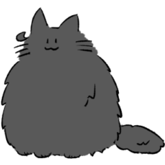 [LINEスタンプ] 厚かまCat