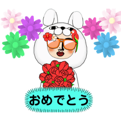 [LINEスタンプ] うさぎが気持ちをお伝えします