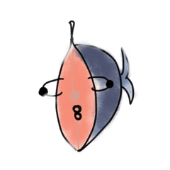 [LINEスタンプ] salmonどす