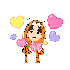 [LINEスタンプ] 私のアバタースタンプです～ぅ。