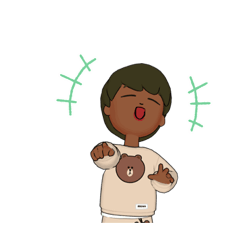 [LINEスタンプ] だりースタンプん