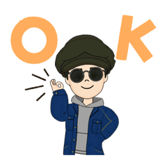 [LINEスタンプ] I'm KO-KUNです