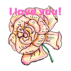 [LINEスタンプ] ローズ Roses