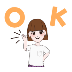 [LINEスタンプ] アバター 女の子