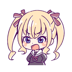 [LINEスタンプ] すずねちゃんとお友達2