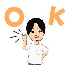 [LINEスタンプ] だれだれ
