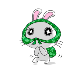 [LINEスタンプ] ウサりぃの日常。第2弾ょ