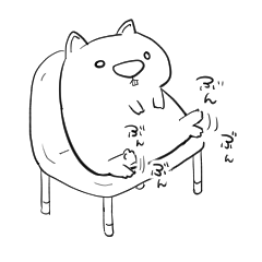 [LINEスタンプ] ただただかわいいうぉんばっとさん